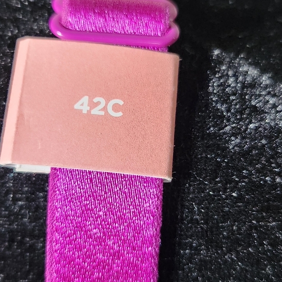 Cacique 42C Vibrant Pink Bra with Delicate Bow - Picture 5 of 11